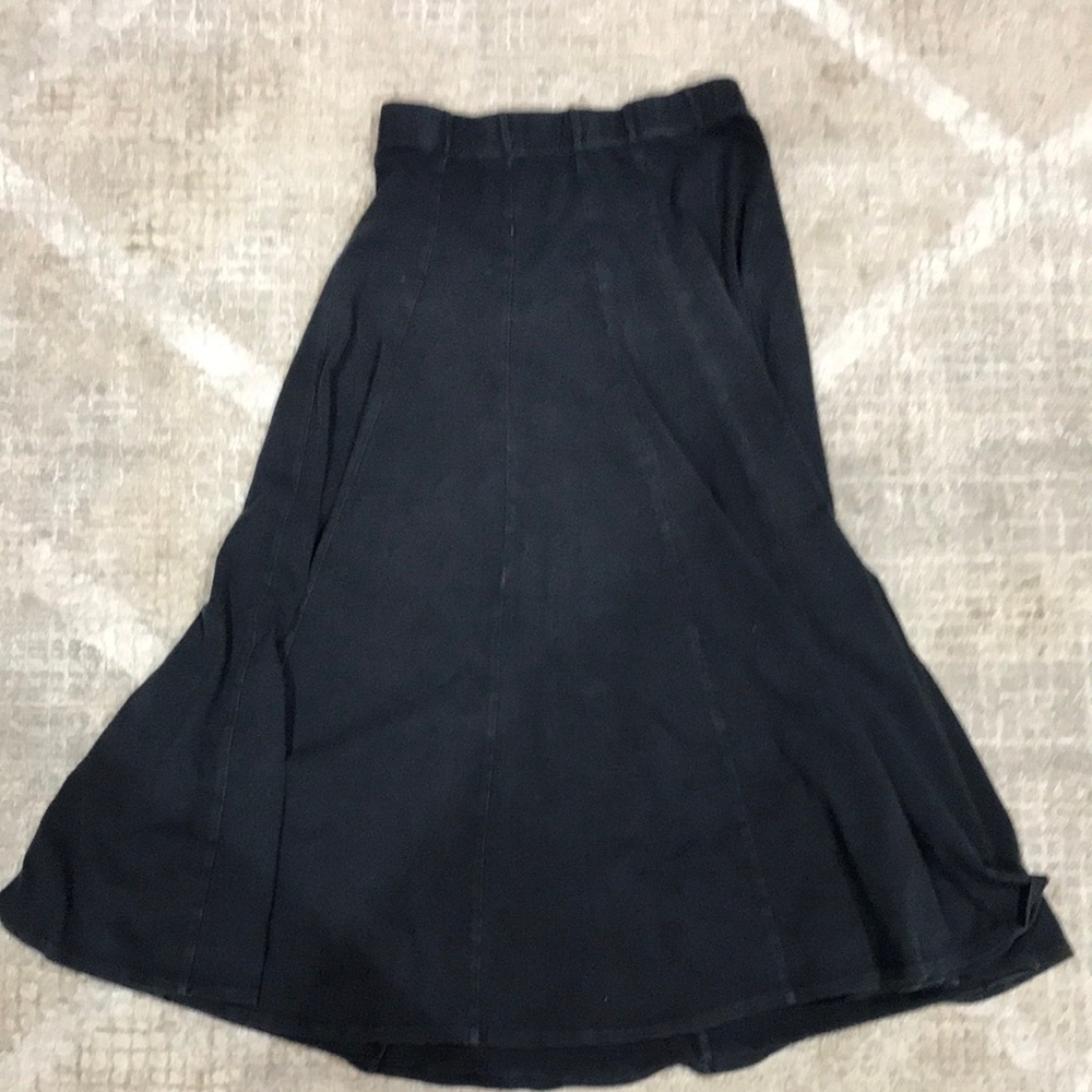 Hard Tail Black Maxi Skirt